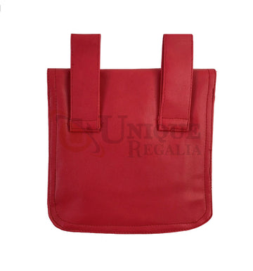 Knight Malta Alms Bag Red